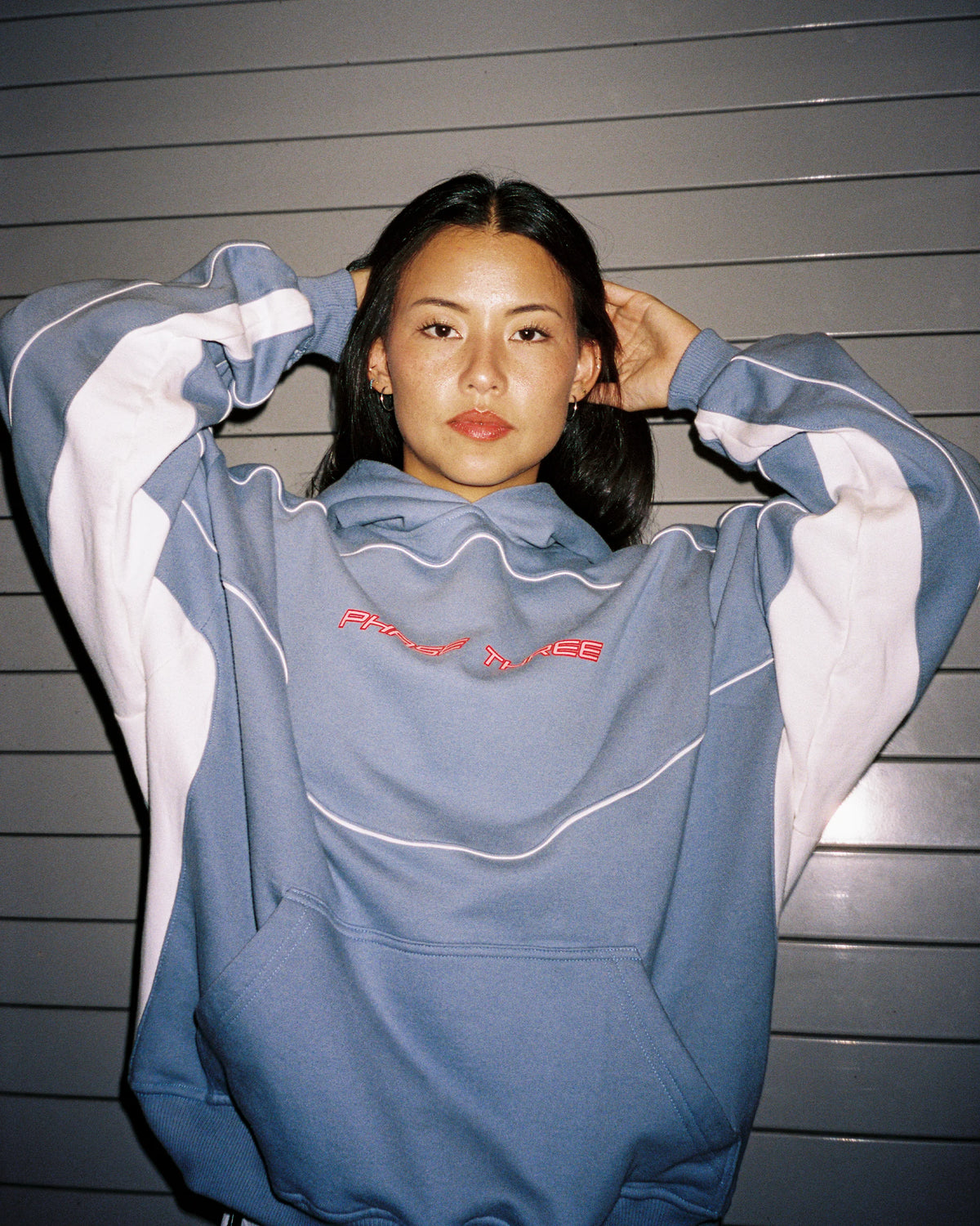 OVERCAST BLUE HOODIE