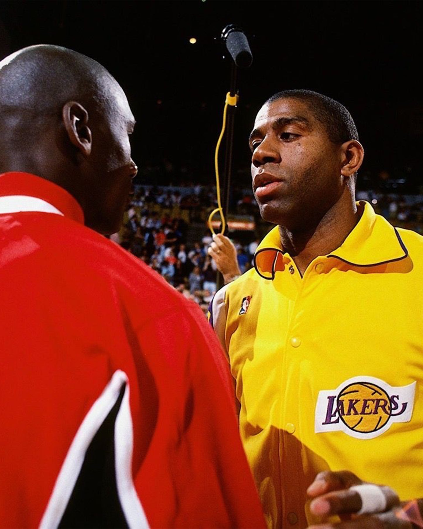 BULLS X LAKERS 1991 NBA FINALS SHORTS