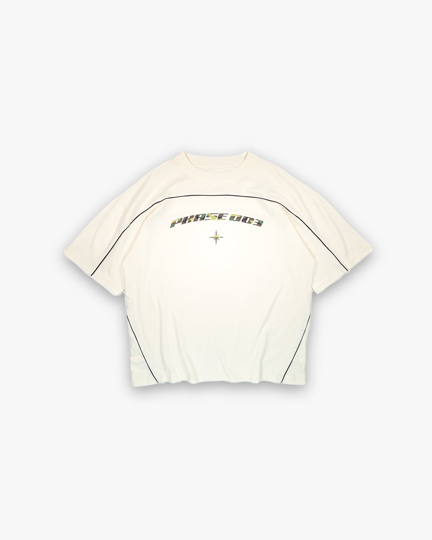 CAMO WHITE TEE