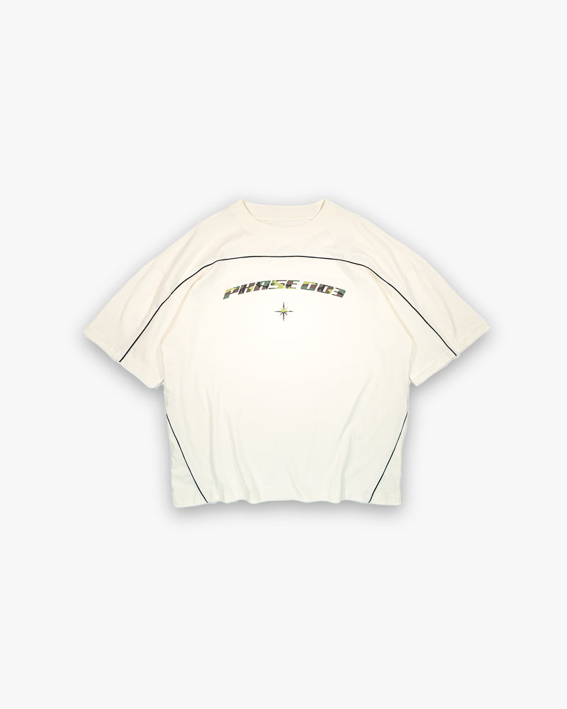 CAMO WHITE TEE