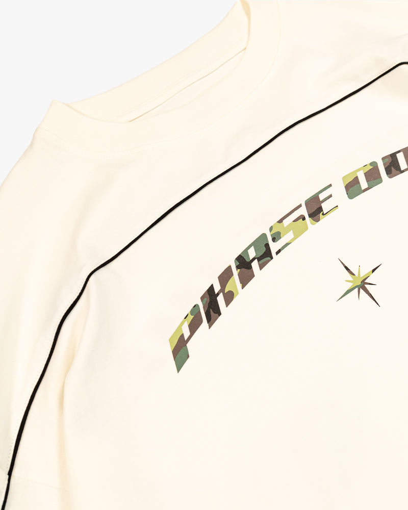 CAMO WHITE TEE