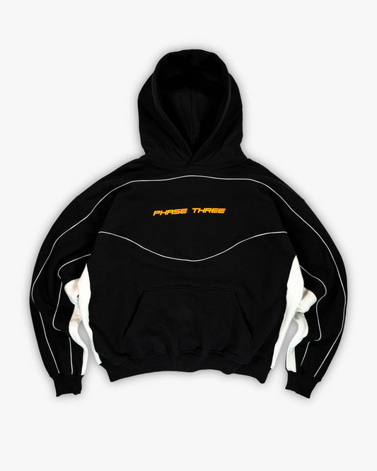 BLACK CIRCUIT HOODIE