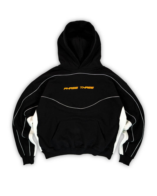 BLACK CIRCUIT HOODIE