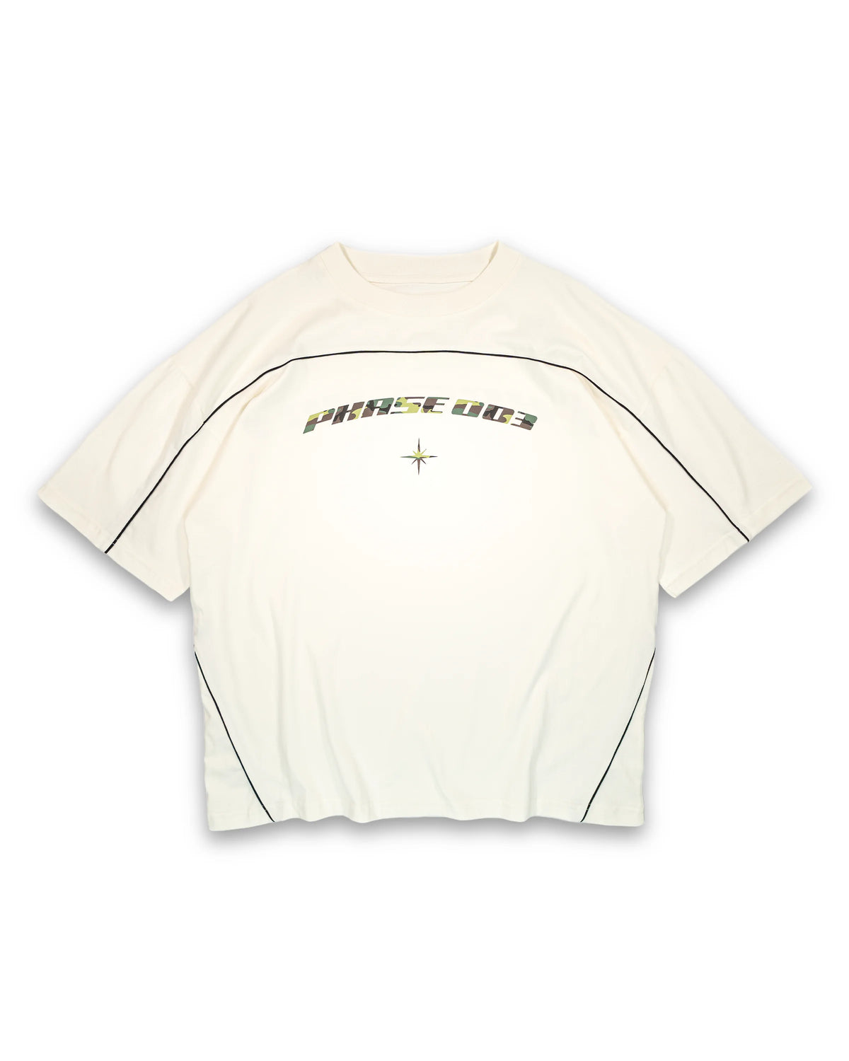 CAMO WHITE TEE