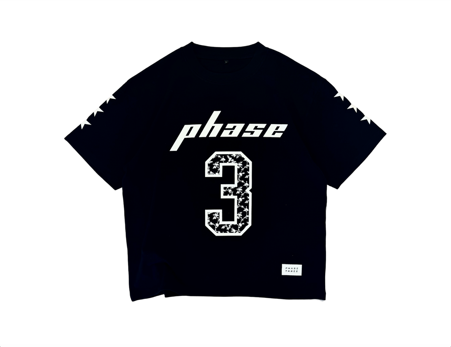 Phase 3 - Football Jersey T-shirt (Black)