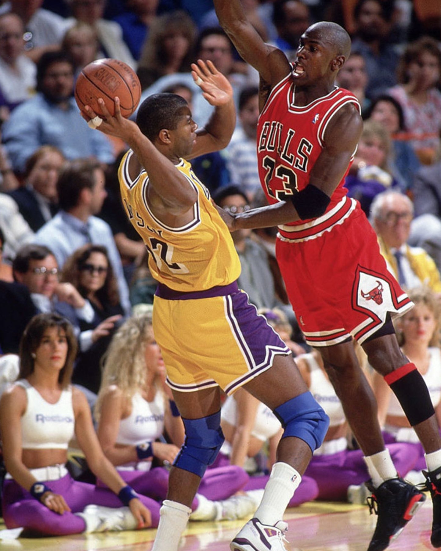 BULLS X LAKERS 1991 NBA FINALS SHORTS